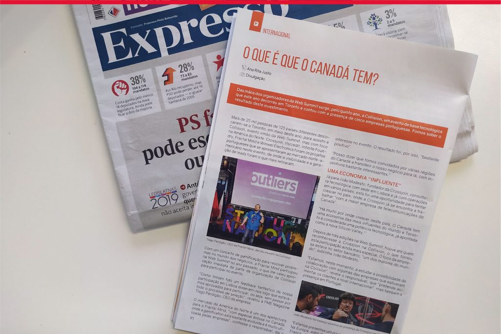 Crossjoin na PME Magazine