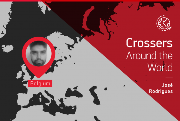 The testimony of this "Crossers around the world" is given by José Rodrigues who is in Belgium