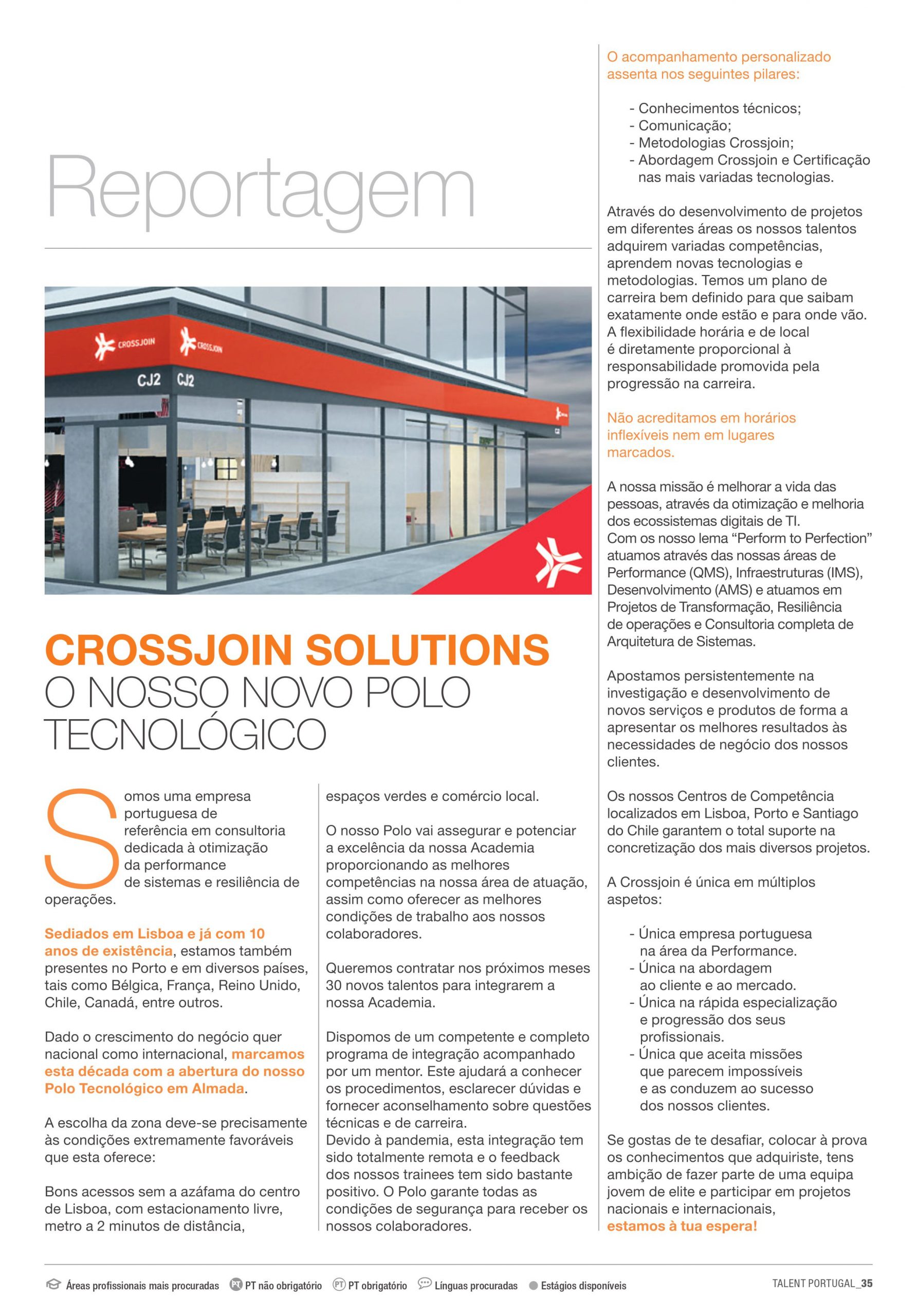 Crossjoin no diretório de melhores empregadores nacionais
