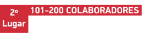 2.º lugar no ranking Great Place to Work Portugal – empresas com 101 a 200 colaboradores